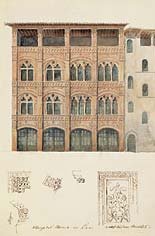 Palace Stampa in Pisa Italy built in 1792