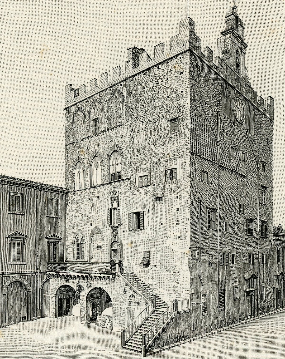 Palazzo del Pretorio in Prato, historical building