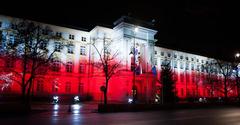 Building of Chancellery of the Prime Minister of Poland in Warsaw