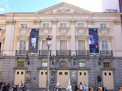 Exterior view of Teatro Español in Madrid