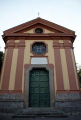 Facade of San Gennaro Church in Capodimonte Park Naples