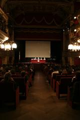 Meeting about Cavour held by Liceo Classico Cavour in Carignano Theatre Turin on 30th March 2010