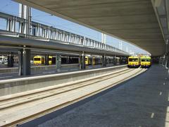 Cais do Sodré railway station exterior in Lisbon