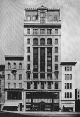 Scribner Building at 597 Fifth Avenue Manhattan New York 1913 architectural drawing