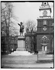 Statue of Commodore John Barry at Independence Hall in Philadelphia