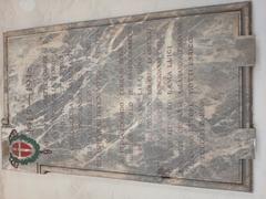 Memorial to the decorated soldiers from Turin in the War of Redemption