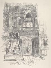 Illustration of the Liberty Bell by Joseph Pennell from 1912