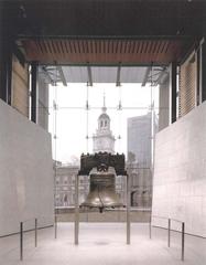 Liberty Bell with cracks at Independence National Historical Park in Philadelphia