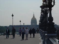 Bridge over Seine River on September 21, 2002