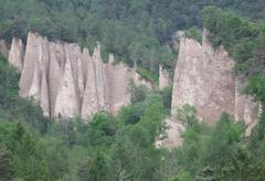 Piramidi di Segonzano earth pyramids landscape