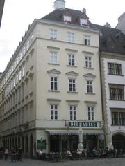 Exterior view of Haus Judenplatz 1 in Innere Stadt, Vienna
