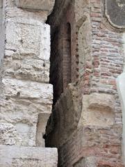 Verona Porta dei Leoni Roman city gate republican front