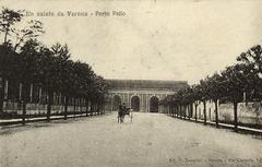 Historic view of Stradone Porta Palio in Verona