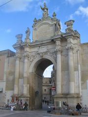 Porta Rudiae entrance gate in Lecce