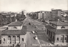 Porta Santo Stefano and Via Augusto Murri in Bologna, 1960s postcard
