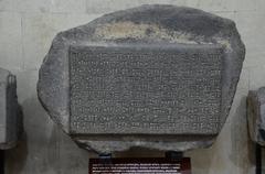 Inscription of King Argiste I Foundation of Erebuni