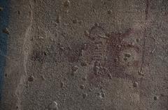 Ancient Erebuni Apadana wall painting possibly depicting Ishtar