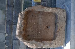 Ancient inscription of King Ishpuini on stone tablet