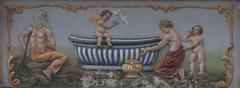 Bamberg Am Leinritt historic house wall painting detail