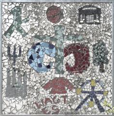 Mosaic artwork in Bamberg, Am Leinritt