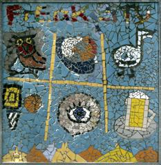 Mosaic artwork at Bamberg, Am Leinritt