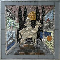 Mosaic artwork of Bamberg Am Leinritt