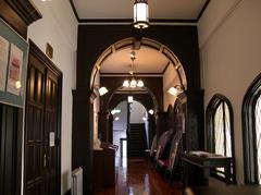 Waseda University Tsubouchi Memorial Theatre Museum building in Tokyo Japan