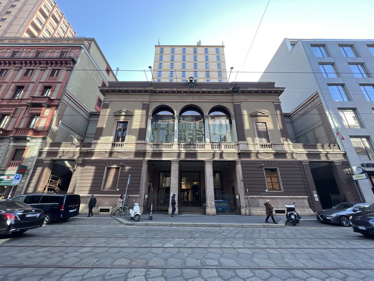 Society For Fine Arts and Permanent Exhibition building in Milan, Italy