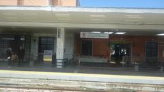 Platform connected to the main station building at La Spezia Centrale railway station