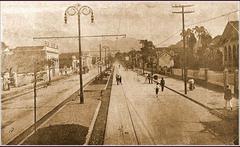 Vintage view of Boulevard 28 de Setembro in Vila Isabel, Rio de Janeiro, 1910