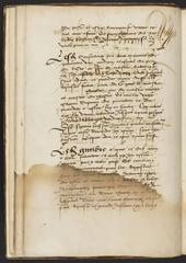Manuscript page of consular deliberation in Lyon regarding François Rabelais from February 23, 1535