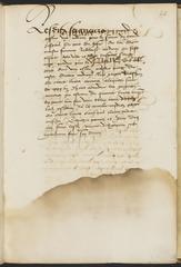 Historical manuscript page showing Lyon consular deliberation replacing François Rabelais by Pierre du Castel dated March 5, 1535