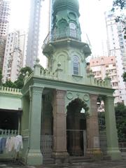 Shelley Street Mosque entrance with traditional architectural design