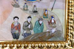 Jing'an Temple in Shanghai with traditional Chinese architecture and bustling street scene