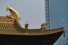 Jing'an Temple in Shanghai China