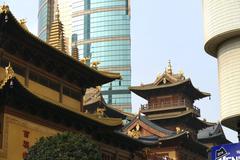 Jing'an Temple in Shanghai China
