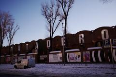Matadero Madrid contemporary cultural center with modern industrial architecture