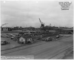 Historic NOy 7037 Parker Bros. Building and Dental Clinic at Hunters' Point Naval Dry Docks, San Francisco Naval Shipyard