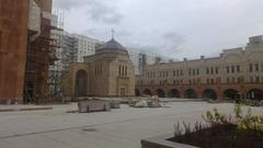 Armenian monastery complex chapel in Moscow on Trifonovskaya road