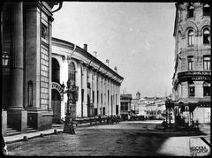 View from the Exchange to the Gostiny Dvor and Trinity Compound