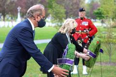 Ceremony at Beechwood Cemetery honoring 9-11 victims