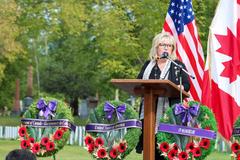9/11 Memorial Ceremony at Beechwood Cemetery in Ottawa