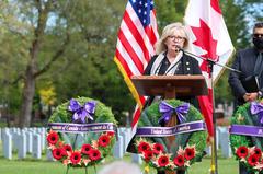 Beechwood Cemetery 20th Anniversary Ceremony Honouring the Victims of 9-11 in Ottawa