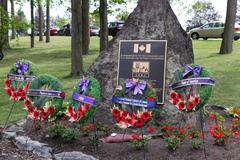 Ceremony honoring 9-11 victims at Beechwood Cemetery in Ottawa