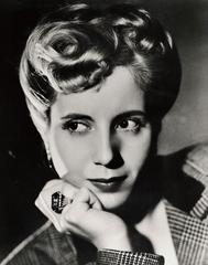 Portrait of Argentine actress Eva Duarte by Annemarie Heinrich in 1944