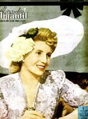 Portrait of Eva Duarte de Perón on Mundo Infantil magazine cover issue 149