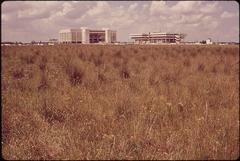 Florida International University campus building along U.S. 41 Tamiami Trail