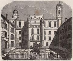 Old Vilnia University Observatory on Universitetskaya Street in Vilnia, 19th century building