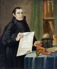 Portrait of Tamaš Žabroŭski, an astronomer and architect from the Grand Duchy of Lithuania