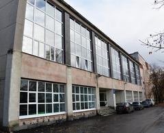 Exterior view of Vlgu 1st sports complex in Vladimir, Russia